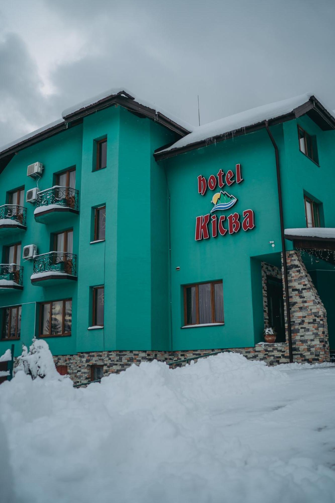 Kisva Hotel Yablunytsia Buitenkant foto